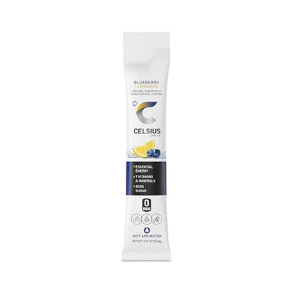 CELSIUS On-the-Go Essential Energy Drink Mix, Blueberry Lemonade (14 Stick Pack) CELSIUSUS supplements