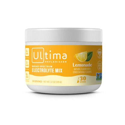 Ultima Replenisher Electrolyte Hydration Drink Mix, Lemonade, 30 Serving Tub Ultima ReplenisherUS supplements