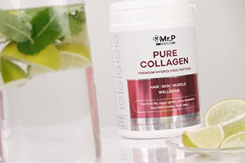 Mr.P Health Pure Collagen Peptides 400g Types I III Food Supplement Unflavoured Powder MR.P HealthAu supplements