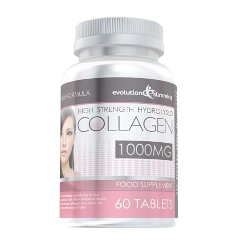 Hydrolysed Collagen High Strength 1,000mg for Hair, Skin & Nails, 60 Tablets, Evolution Slimming Evolution SlimmingAu supplements