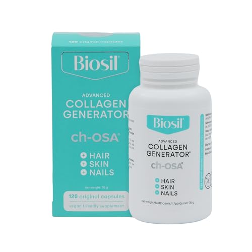 Biosil Collagen Generator - 120 Capsules - with Patented ch-OSA Complex - Generates & Protects BioSilUS supplements