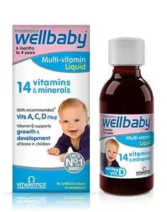 Wellbaby Multi-Vitamin Liquid 14 Vitamins and Minerals 150ml WELLBABYAu supplements