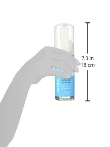 healthy hoohoo Gentle Feminine Foaming Cleanser - All Natural, Paraben- and Fragrance-free (5 fl oz) healthy hoohooAu supplements