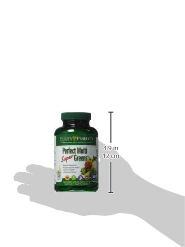 Purity Products Perfect Multi Super Greens Dietary Supplement Health Nutrition, 120 count Purity ProductsAu supplements
