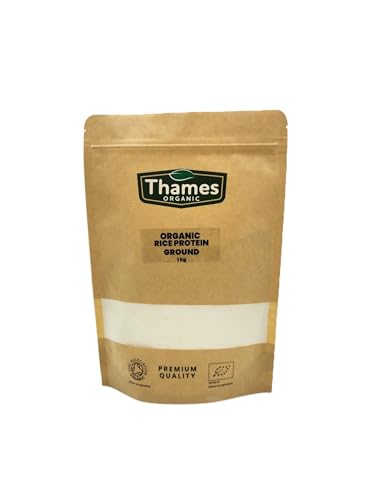 Thames Organic Organic Rice Protein Ground: Premium Plant-Based Protein for Health & Fitness Enthusiasts Thames OrganicAu supplements