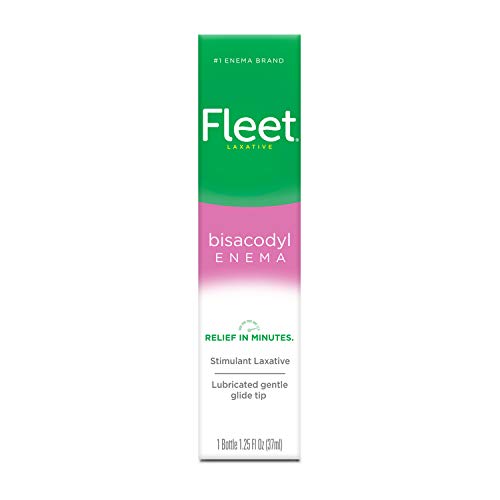 Fleet Laxative Bisacodyl Enema for Adult Constipation, 1.25 Fl Oz FleetAu supplements