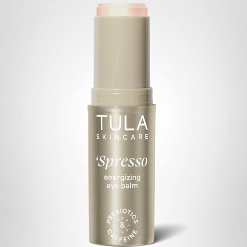 TULA Skin Care ‘Spresso Energizing Eye Balm, Gold Glow - Energizing & Hydrating Caffeine Under Eye Treatment for Dark Circles, Portable and Perfect to Use On-the-go, 0.35 oz. TULAAu supplements