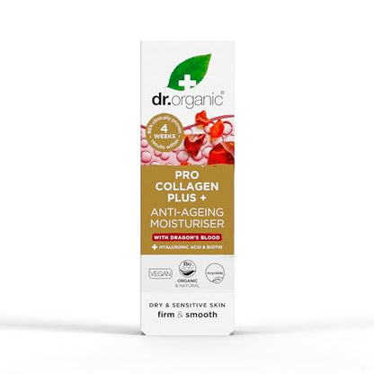 Dr Organic, Organic Pro Collagen with Dragons Blood, Natural, Vegan, Cruelty Free, Paraben & SLS Free, 50ml DR ORGANICUS supplements
