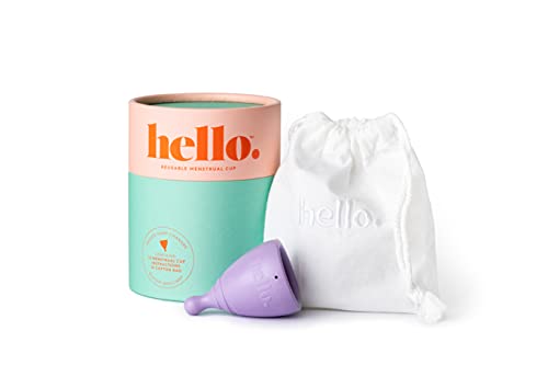 The Hello Cup Extra Small Menstrual Cup, BPA Free, Reusable, Hypoallergenic, Recyclable THE HELLO CUPAu supplements
