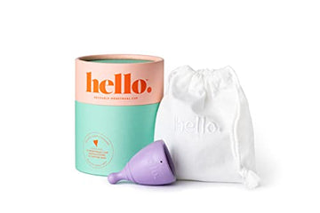 The Hello Cup Extra Small Menstrual Cup, BPA Free, Reusable, Hypoallergenic, Recyclable THE HELLO CUPAu supplements