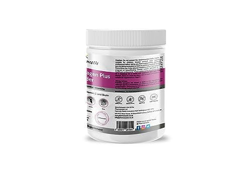 Pharmanostix Hydrolysed Marine Collagen Plus Powder 300g - 10,000mg Collagen with Hyaluronic Acid PharmanostixAu supplements