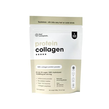 Feel Complete - High Protein Collagen - Premium Type 1 & 3 Hydrolysed Bovine Collagen - Halal - Skin, Hair & Nail Feel CompleteAu supplements