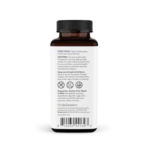 NeuroQ Daily Essentials Multivitamin – High‑Potency Brain & Body Support with Choline 550 mg, PQQ, CoQ10, Alpha Lipoic Acid LifeSeasonsAu supplements