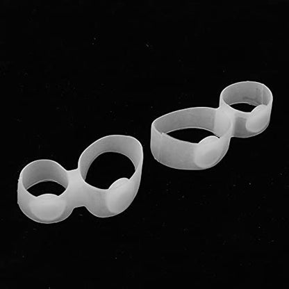 2Pcs Slimming Silicone Foot Massage Magnetic Toe Ring Magnetic Slimming Toe Rings DiocheUS supplements