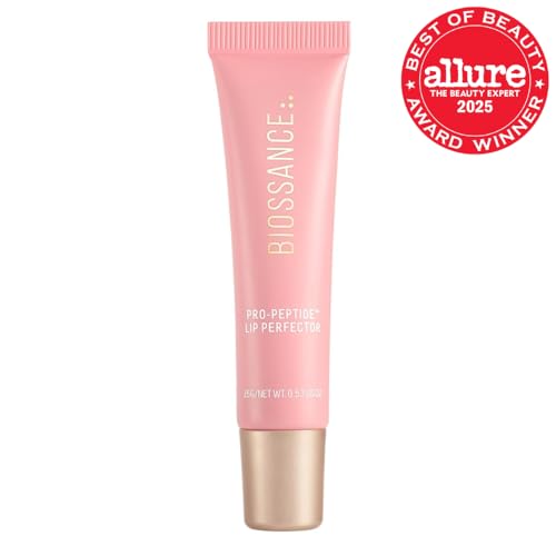 Biossance Pro-Peptide Lip Perfector – Triple-Treat Vegan Lip Balm – Deeply Hydrating with Pro-Peptides & Hyaluronic Acid – Enhances Natural Lip Color – Silky, Glossy Finish in Blush Quartz, Pink BIOSSANCEAu supplements
