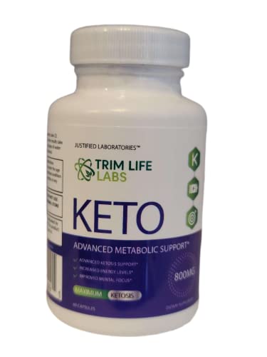 (2 Pack) Trim Life Labs Keto Pills Includes Apple Cider Vinegar Patented goBHB Justified LaboratoriesUS supplements