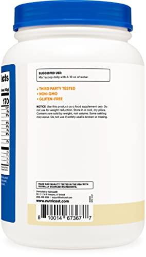 Nutricost Meal Replacement Shake Powder (Vanilla), 30 Servings - Protein, Non-GMO NutricostUS supplements