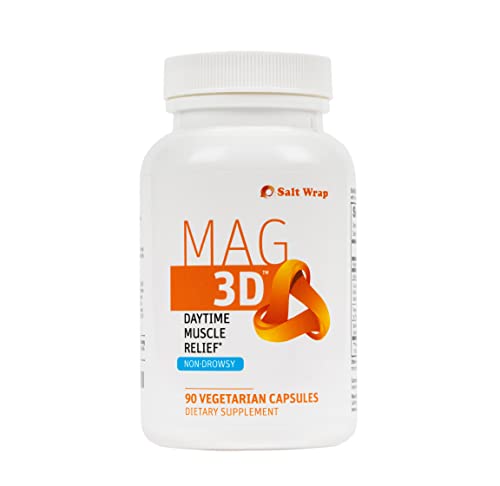SaltWrap Mag 3D – Daytime (Non-Drowsy) Leg Cramp & Muscle Relief Support - Natural SaltWrapUS supplements