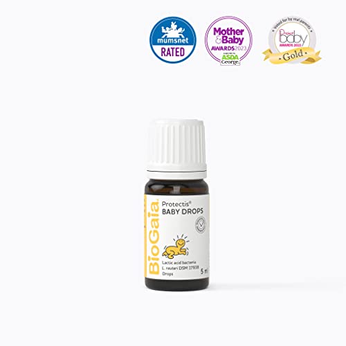 BioGaia Protectis Probiotic Drops 5ml Suitable For NewBorn Babies To Balance Baby's Gut BioGaiaUS supplements