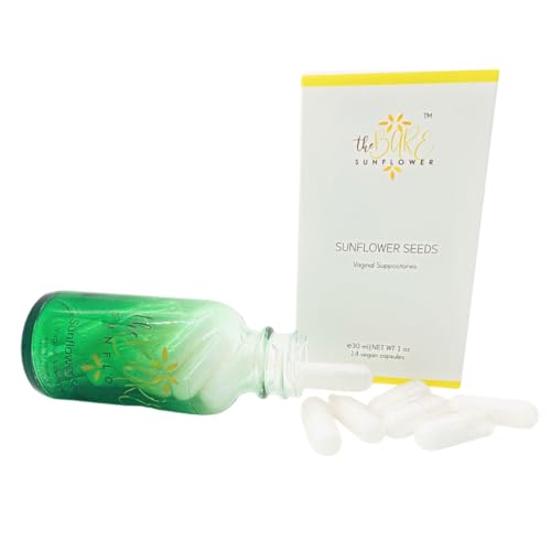 Sunflower Seeds - Vegan Vaginal Suppositories The Bare SunflowerAu supplements