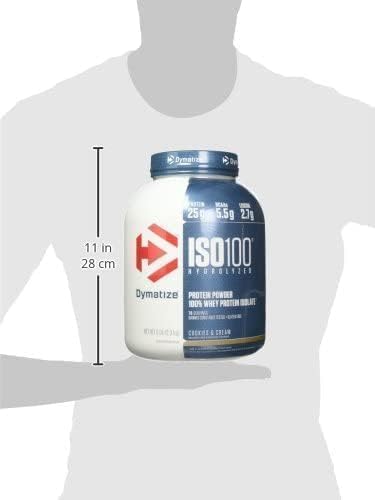 Dymatize ISO100 Hydrolyzed Protein Powder, 100% Whey Isolate Protein, 25g of Protein DymatizeUS supplements
