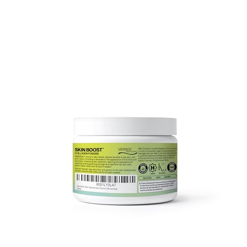 Sparkle Wellness VERISOL Bioactive Hydrolyzed Collagen Peptides | Collagen Powder Supplement with Vitamin C for Skin, Hair & Nail Health | Skin Boost (No Flavor) [30-Serves] Sparkle WellnessAu supplements