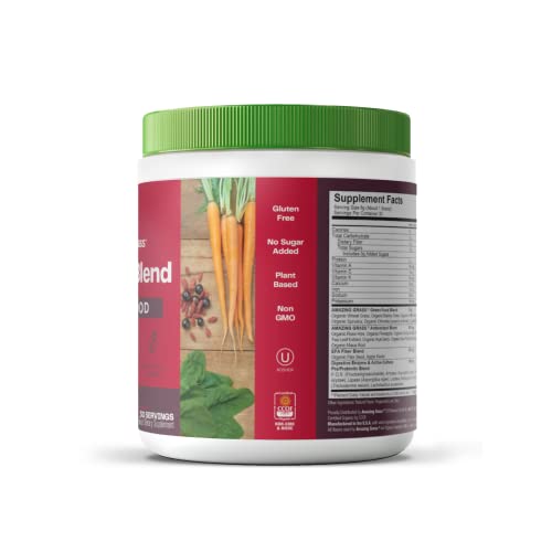 Amazing Grass Greens Blend Superfood: Super Greens Powder Smoothie Mix with Organic Amazing GrassUS supplements