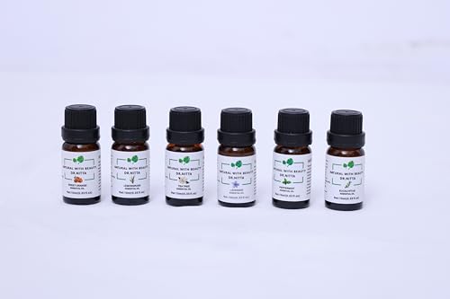 Essential Oils Set 100% Pure Natural DR.NITTA Top 6 Oils for Massage,Diffusers,Humidifier DR.NITTAAu supplements