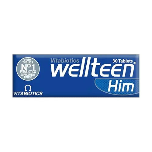 Wellteen by Vitabiotics Him Tablets x 30 WellteenAu supplements