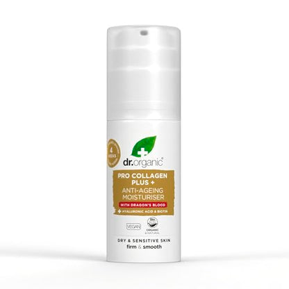 Dr Organic, Organic Pro Collagen with Dragons Blood, Natural, Vegan, Cruelty Free, Paraben & SLS Free, 50ml DR ORGANICUS supplements