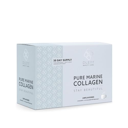 Plent Pure Marine Collagen Unflavoured - Stay Beautiful - 5G Collagen Peptides Daily - 30 Sachets PlentAu supplements