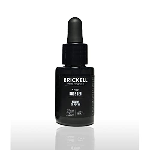 Brickell Men’s Protein Peptides Booster Serum for Men, Natural and Organic Protein Peptides Booster Brickell Men's ProductsUS supplements