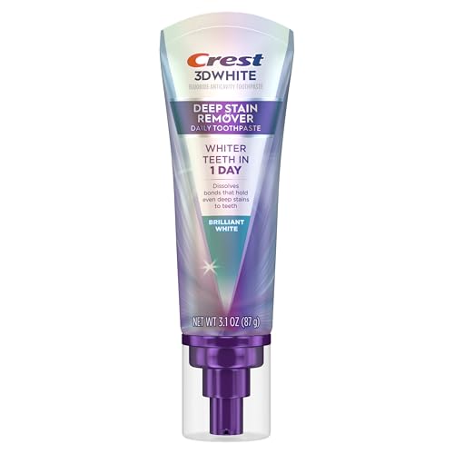 Crest 3DWhite Brilliance Deep Stain Remover Brilliant White Toothpaste - 3.1oz/2pk CrestAu supplements