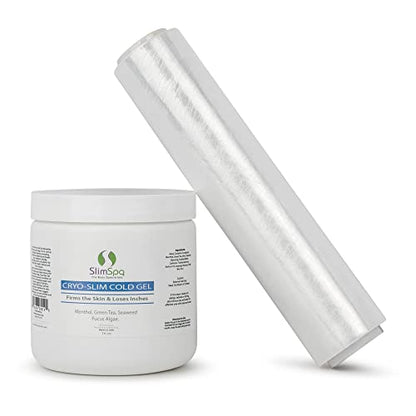 SlimSpa Cyro-Slim Cold Gel With Ilios Wrap - Skin Firming & Tightening Cryo Gel Solution ILIOSUS supplements