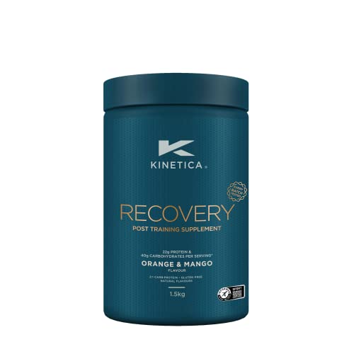 Kinetica Recovery Powder, Post Workout Drink, Muscle Repair and Energy Store Replenisher KineticaAu supplements