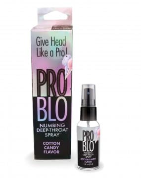 Little Genie ProBlo Cotton Candy Flavored Deep Throat Numbing Spray, 1 oz Little GenieAu supplements