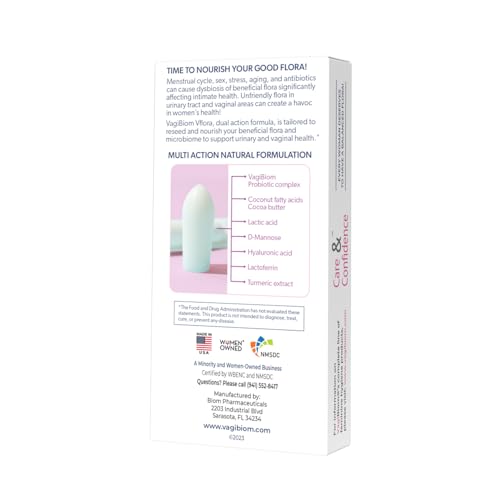 VagiBiom Dual Action Formula. Vaginal and Urinary Support to Balance Intimate Flora VagiBiomAu supplements