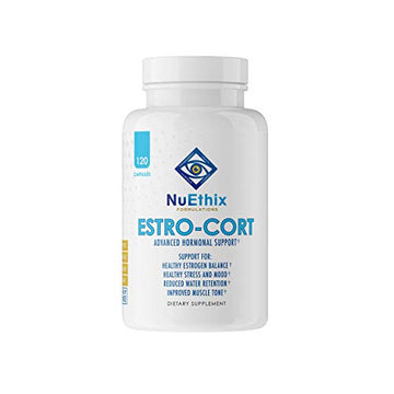 NuEthix Formulations Estro-Cort Anti-Estrogen Nutritional Support Dietary Supplement, 120 Capsules NuEthix FormulationsAu supplements