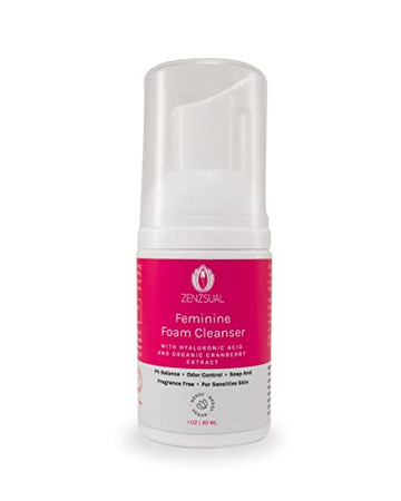 ZENZSUAL Feminine Foam Cleanser with Hyaluronic Acid and Organic Cranberry Extract – PH Balance ZENZSUALAu supplements