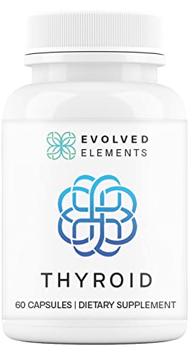 Evolved Elements Raw Grass-Fed Desiccated Bovine Thyroid - Thyroid Support for Women Evolved ElementsAu supplements