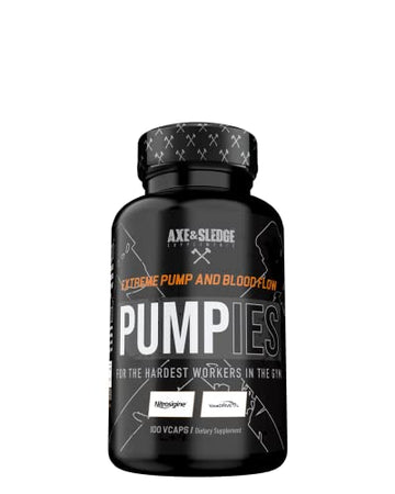 Axe & Sledge Supplements PUMPIES Nitric Oxide Booster with VasoDrive-AP and Nitrosigin Axe & SledgeAu supplements
