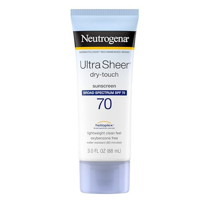 Neutrogena Ultra Sheer Dry-Touch Water Resistant and Non-Greasy Sunscreen NeutrogenaUS supplements