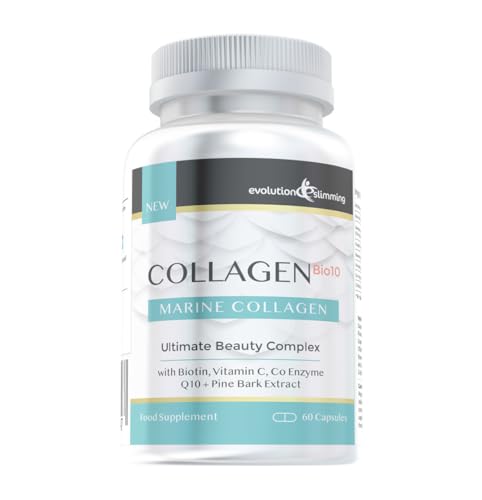 Collagen Bio-10 with Marine Collagen, Biotin & Co-Enzyme Q10 (60 Capsules) Evolution SlimmingAu supplements