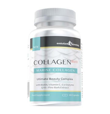 Collagen Bio-10 with Marine Collagen, Biotin & Co-Enzyme Q10 (60 Capsules) Evolution SlimmingAu supplements