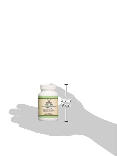 Alpha GPC Choline 600mg Capsules - Brain Support Supplement for Focus, Memory Double Wood SupplementsUS supplements