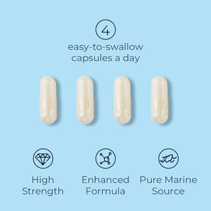 Reverse Life Marine Collagen Capsules 1200mg – with Hyaluronic Acid & Vitamin C + Q10 Reverse LifeUS supplements