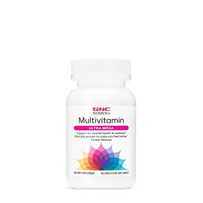 GNC Women's Ultra Mega Multivitamin | Supports Overall Health and Wellness in Women GNCUS supplements