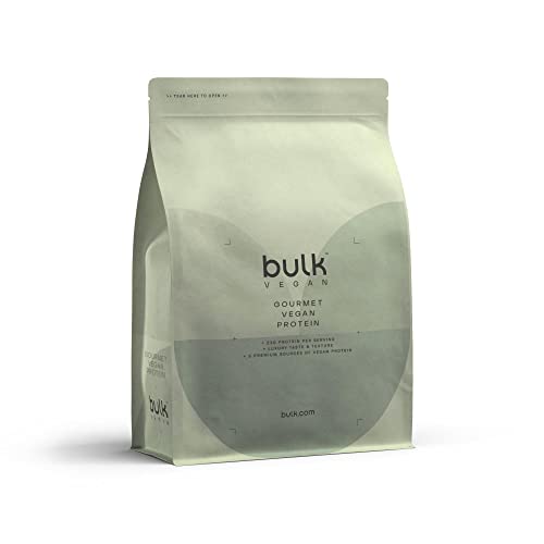 Bulk Gourmet Vegan Protein Powder, Strawberry, 700 g BulkAu supplements