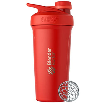 BlenderBottle Strada Twist Cap Shaker Cup Insulated Stainless Steel Water Bottle with Wire BlenderBottleAu supplements