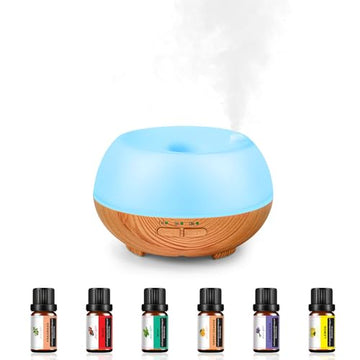 Aromatherapy Essential Oil Diffuser: Cool Mist Aroma Diffuser for Home - Colorful Light Create Ambience GrevolAu supplements
